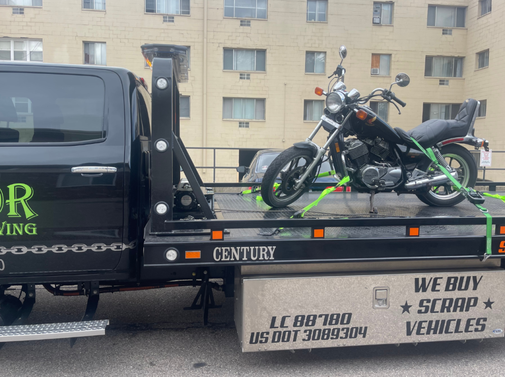 Transporting Motorcycle 